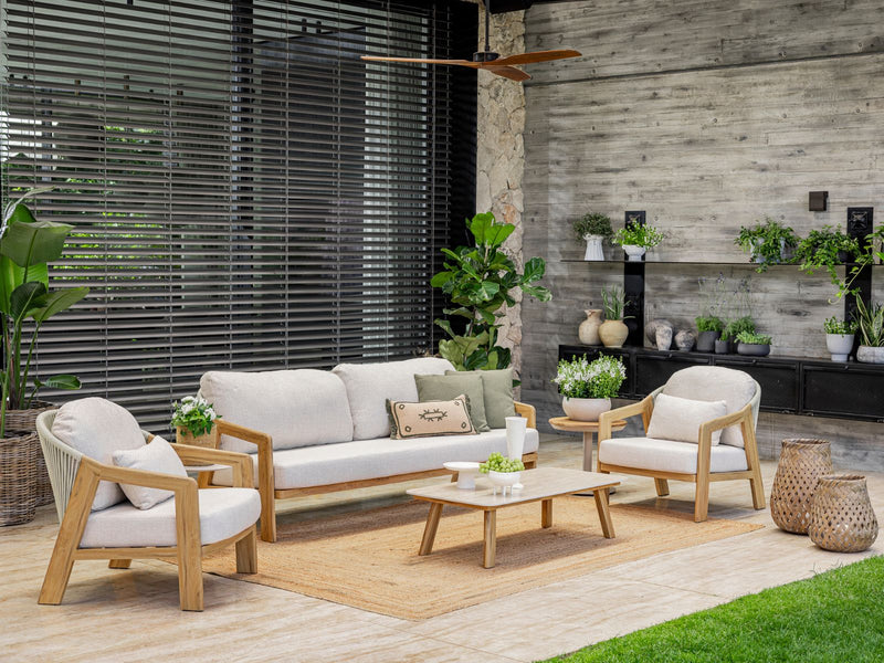 פינת ישיבה לבנה