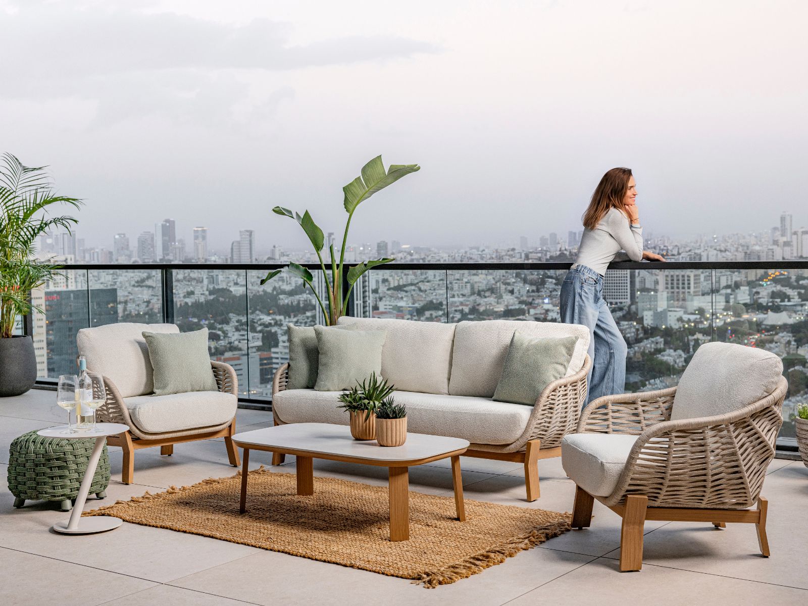 נאקסוס - פינת ישיבה תלת מושבית