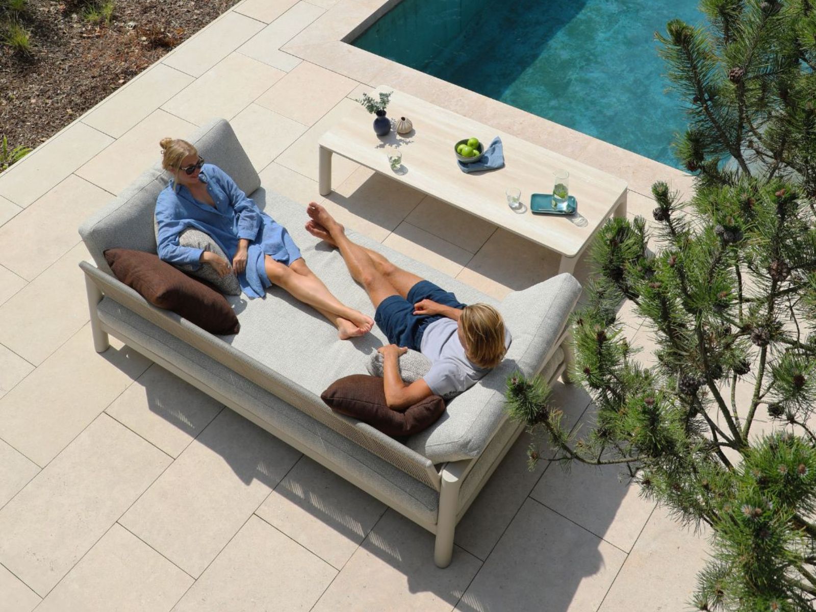 TOLO - מערכת ישיבה מאלומיניום