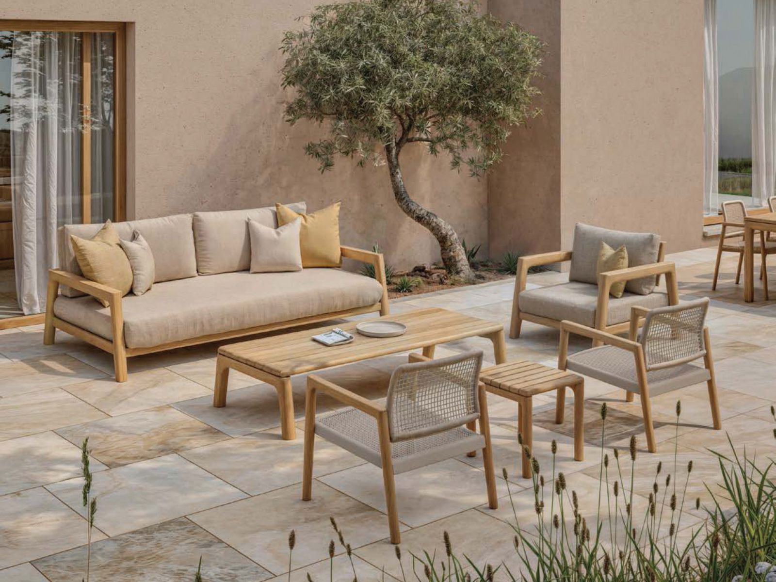 TOLO - מערכת ישיבה מעץ