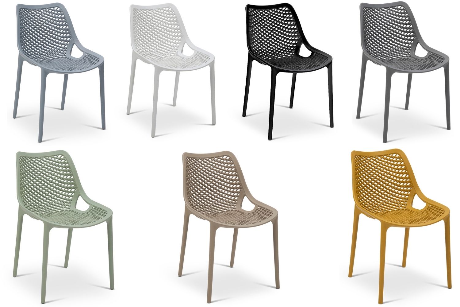 כיסאות דגם לסטר במגוון צבעים