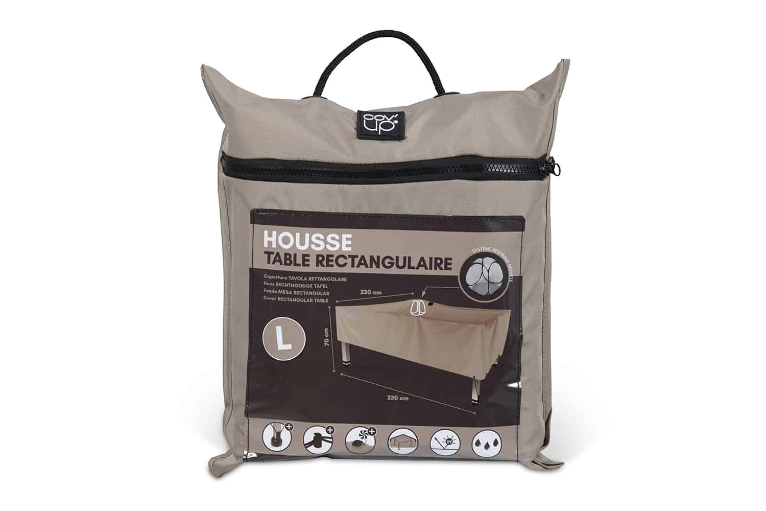 כיסוי לריהוט גן 230/230 סמ